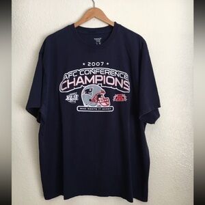 Vintage 2007 NE Patriots t shirt XXL